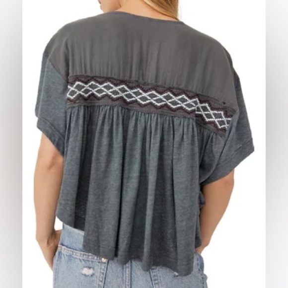 Free People Market T-Shirt Size XS - Picture 4 of 9